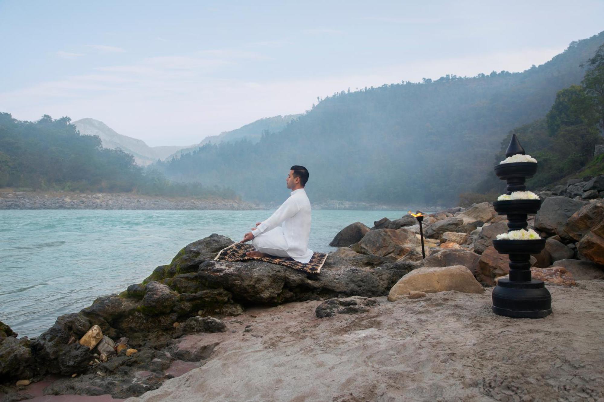 Anand Kashi By The Ganges Rishikesh - Ihcl Seleqtions Hotel Sirasu Bagian luar foto